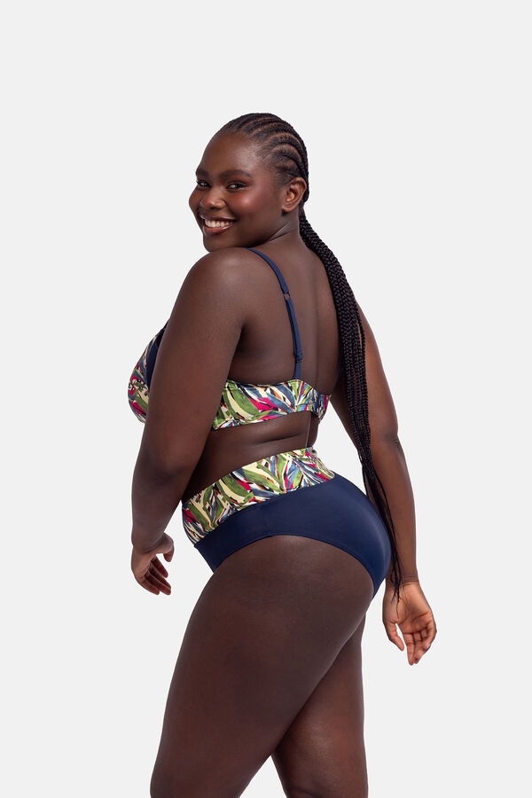 Dorina Top de bikini sin relleno estampado