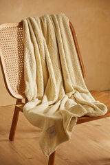 Calma House Plaid crudo Coco amarillo