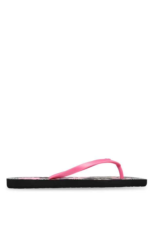 Roxy Chanclas estampado tropical negro