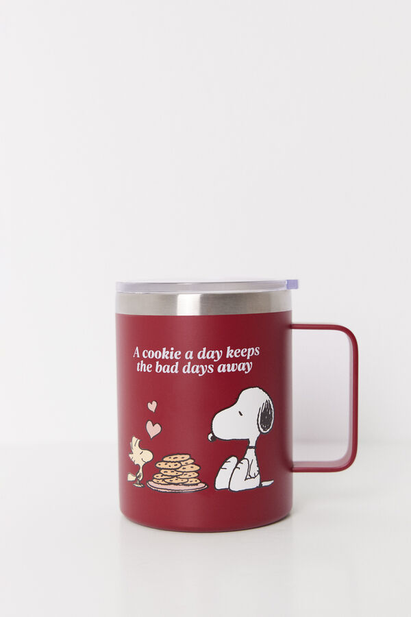 Women'secret Taza termo print Snoopy rojo