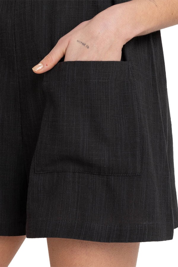 Roxy Macac&atilde;o curto de al&ccedil;as  cinzento