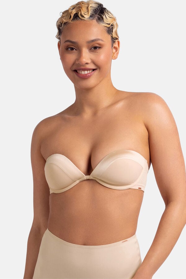 Dorina Suti&atilde; cai- com aro com aro bege