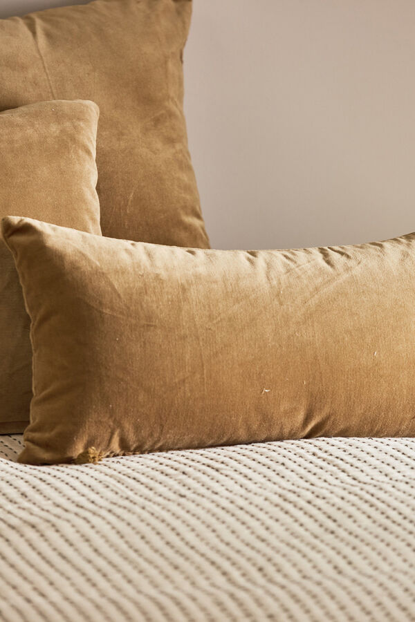 Calma House Capa de veludo verde veludo verde