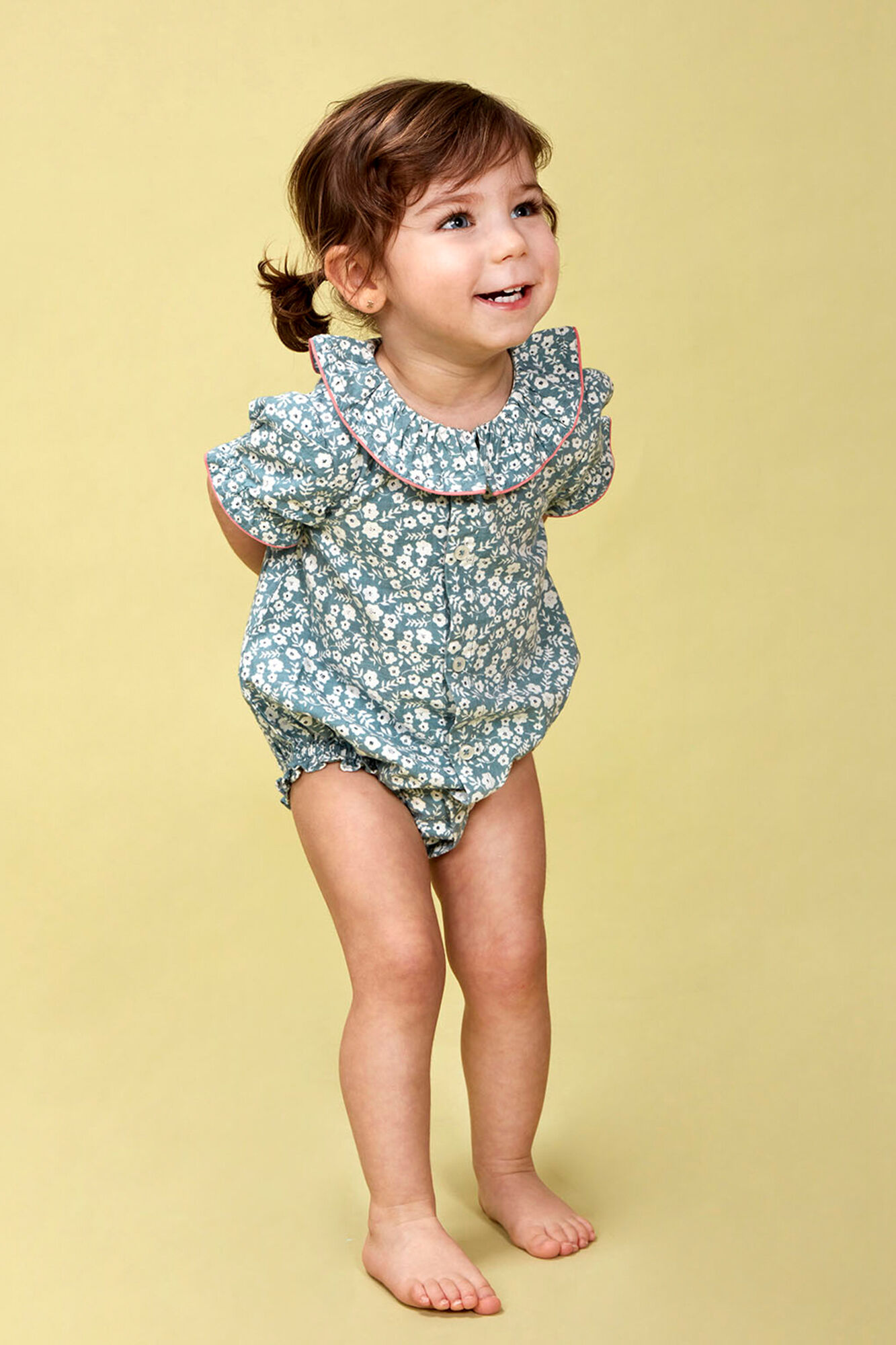 Gocco Pijama flor verde