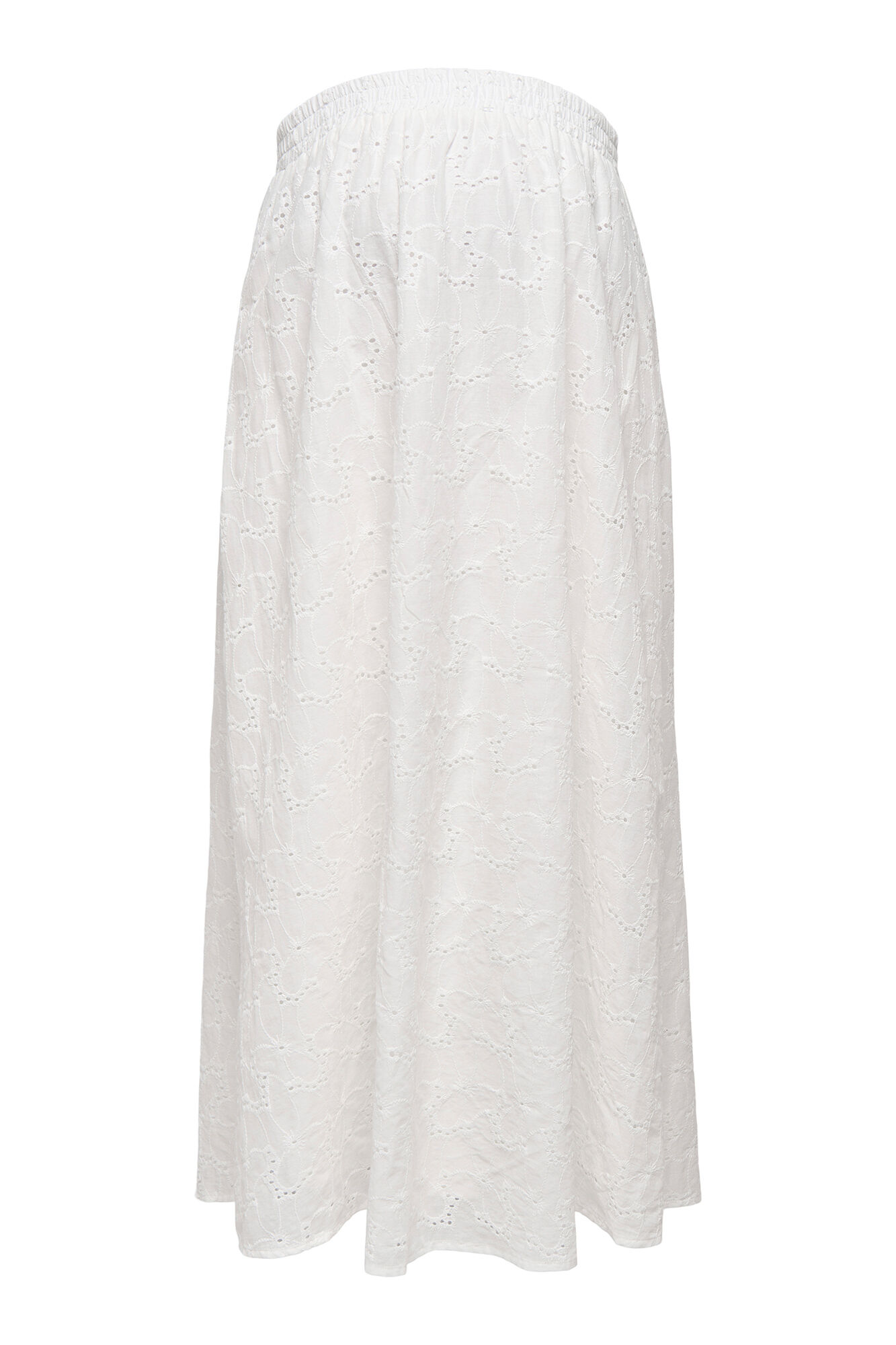 Only Maternity Saia midi com cintura el&aacute;stica para maternity