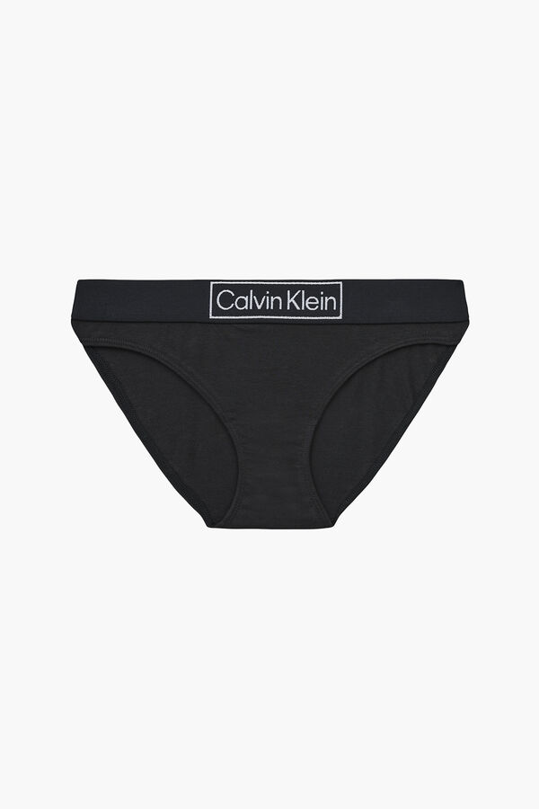 Calvin Klein Braga tiro medio negro