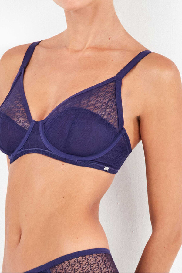 Gisela Soutien sem enchimento azul