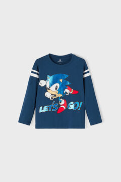 Womensecret T-shirt menino Sonic azul