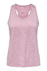 Only Play Camiseta t&eacute;cnica de tirantes espalda nadadora morado/lila