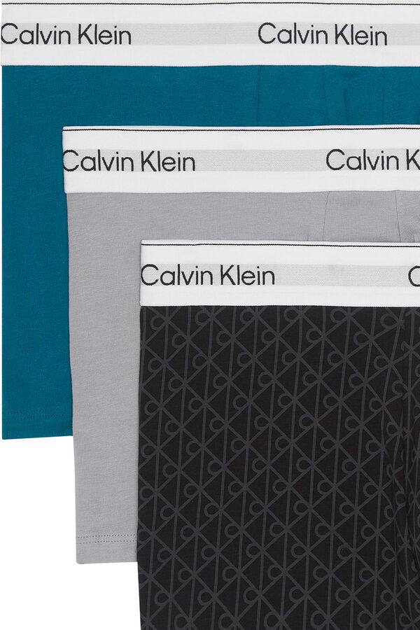 Calvin Klein Pacote de 3 boxers curtos estampado
