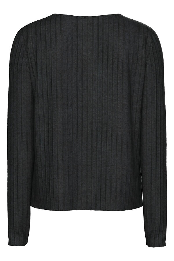 Pieces Camiseta manga larga negro