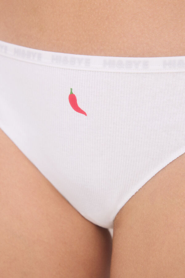 HI&BYE Pacote de 3 cuecas cl&aacute;ssicas preta, branca, cinza branco