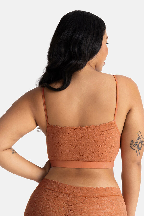 Dorina Sujetador bralette Unifit Lace naranja