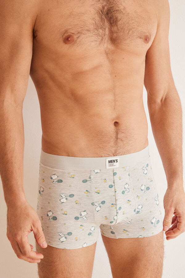 Women'secret Pack 2 calzoncillos b&oacute;xer algod&oacute;n Snoopy verde