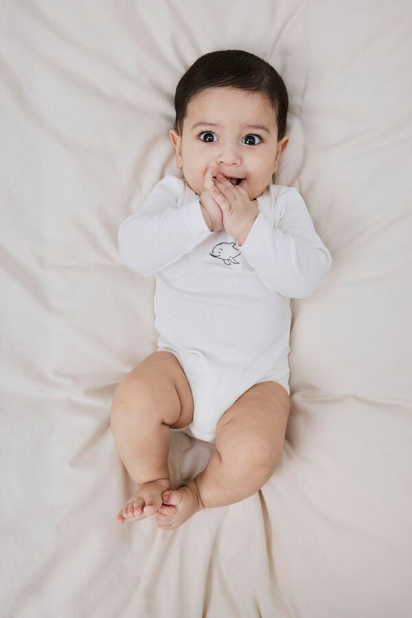 Name it Set 3 bodys delf&iacute;n beb&eacute; neutro azul