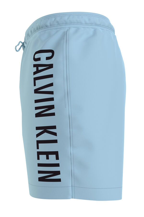 Calvin Klein Ba&ntilde;ador de largo medio con cord&oacute;n - Intense Power azul