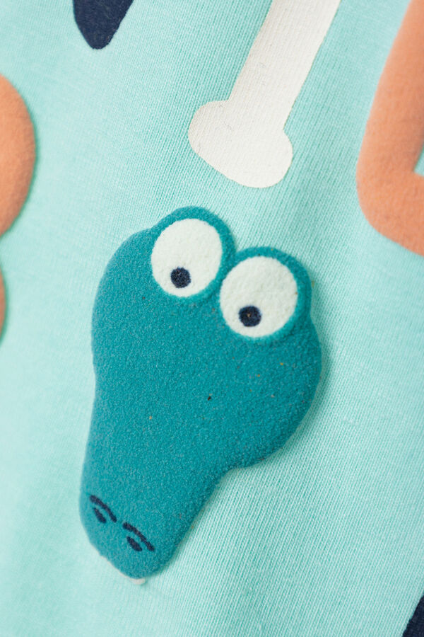 Name it Camisola de manga curta para beb&eacute; azul