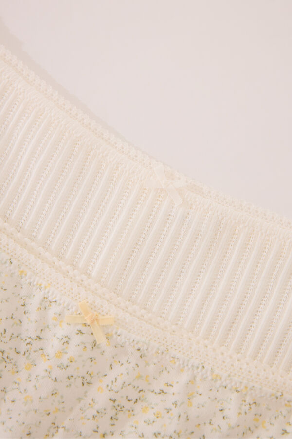 Women'secret Pack 2  bragas b&oacute;xer algod&oacute;n marfil