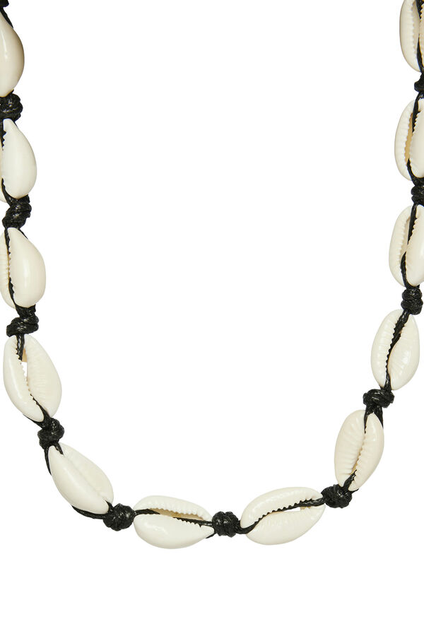 Pieces Collar de conchas negro