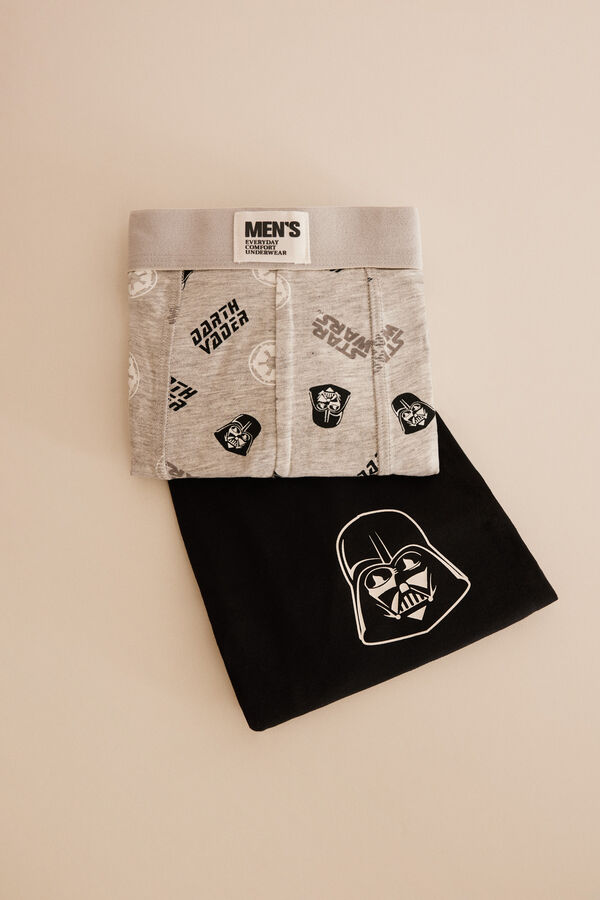 Women'secret Pack 2 boxers algod&atilde;o Star Wars preto
