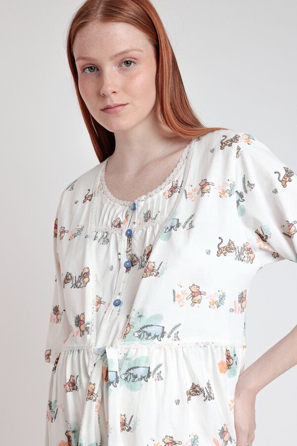Admas Bata midi maternity Winnie the Pooh beige