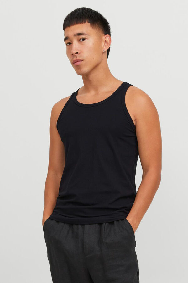 Jack & Jones Pacote de 2 camisetas mangas preto
