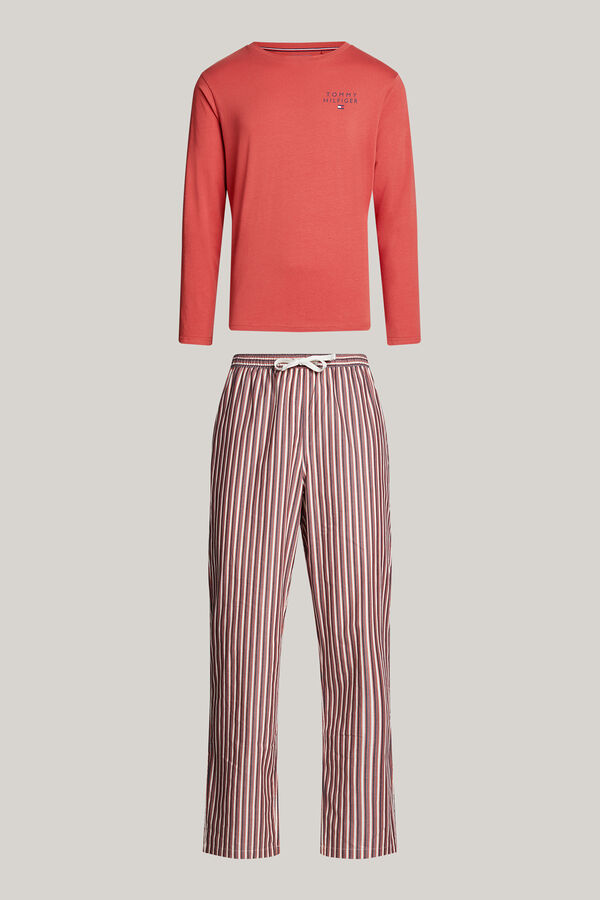 Tommy Jeans Conjunto de pijama manga comprida estampado