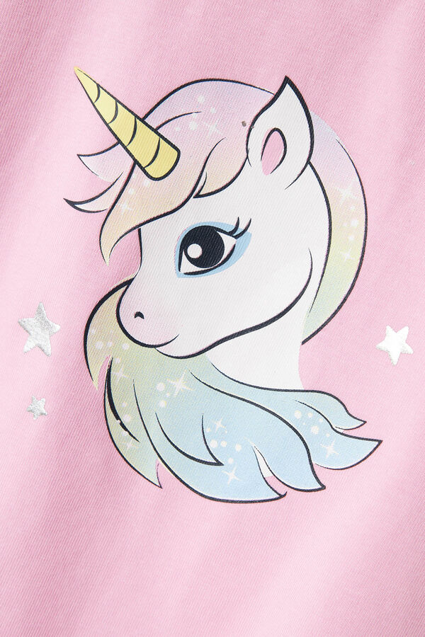 Name it Set ni&ntilde;a con print fantas&iacute;a turquesa