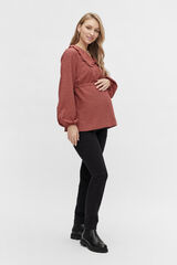 Mamalicious Camisa maternity manga comprida rosa
