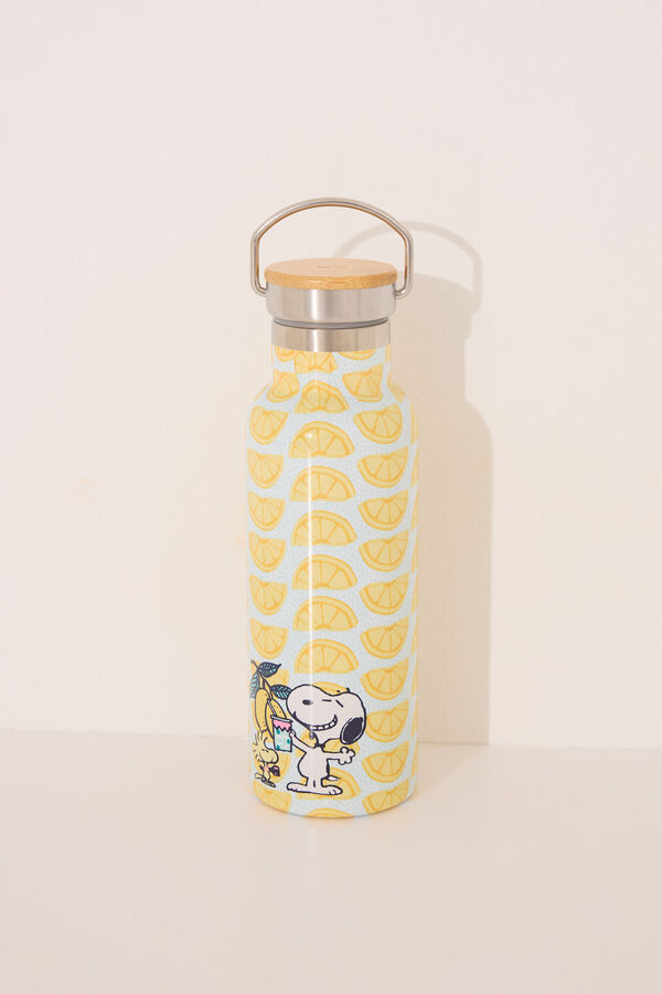 Women'secret Botella metal print limones Snoopy   estampado