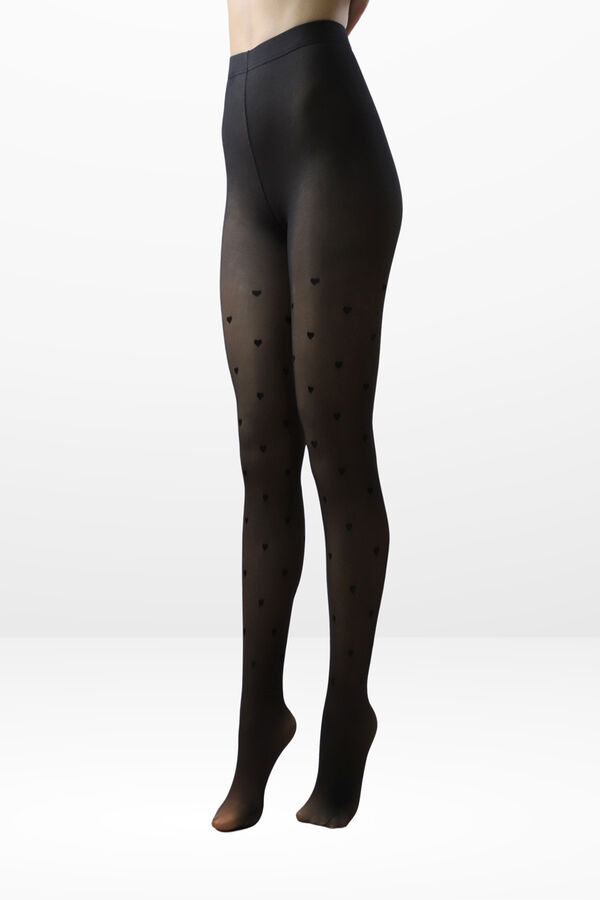 Ivette Bridal Panty Opac Doble Capa 85Dn Velvet Fantasy negro