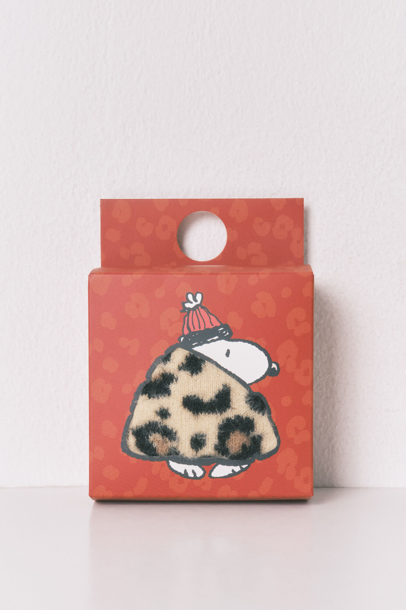 Women'secret Meias compridas de pele com estampa de leopardo do Snoopy