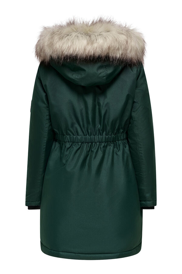 Only Maternity Parka con capucha maternity turquesa