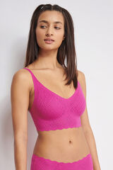 Sloggi Suti&atilde; triangular ZERO Feel Bliss rosa