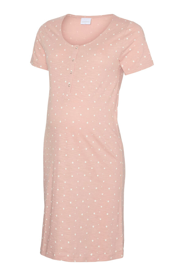 Mamalicious Camis&oacute;n maternity y lactancia rosa