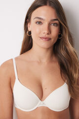 Women'secret Sujetador cl&aacute;sico BEAUTIFUL microfibra vainilla marfil