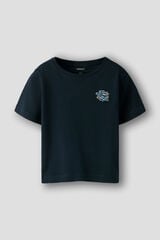 Name it T-shirt manga curta azul