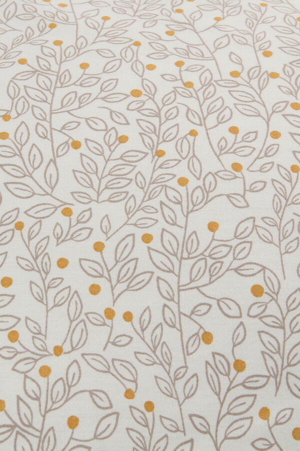 Textura Folhas de fronha de algod&atilde;o sustent&aacute;vel estampado