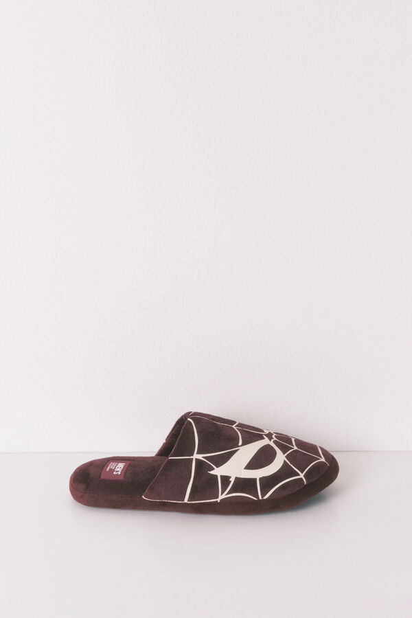 Women'secret Chinelos de quarto masculinos do Homem-Aranha vermelho