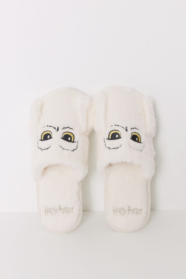 Women'secret Zapatillas casa Hedwig Harry Potter marfil