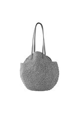 Pieces Mala de palha  cinzento