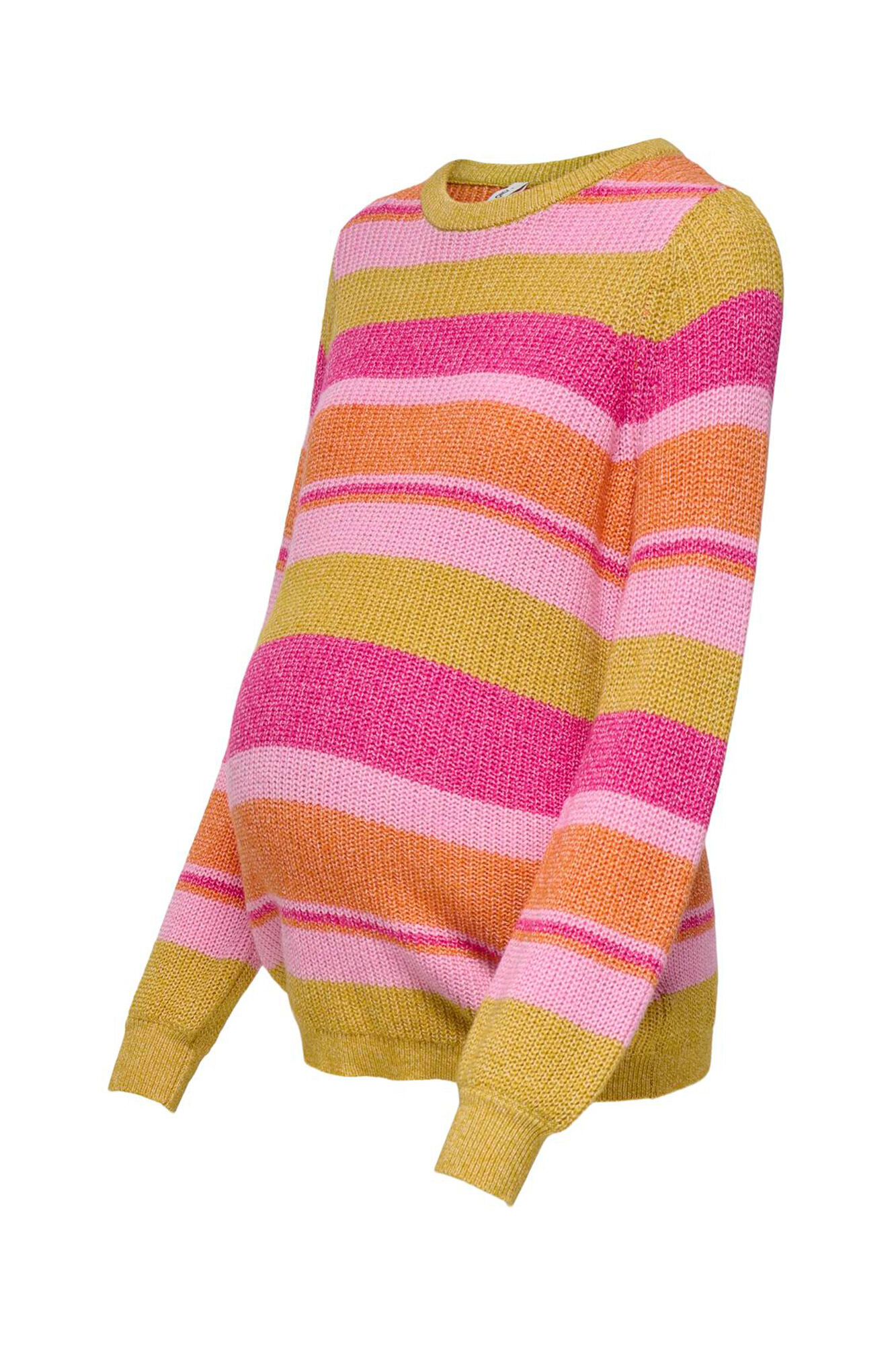 Only Maternity Jersey de punto premam&aacute; con cuello redondo y hombros ca&iacute;dos