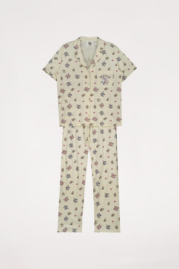 Womensecret Pijama camiseiro 100% algodão Looney Tunes estampado