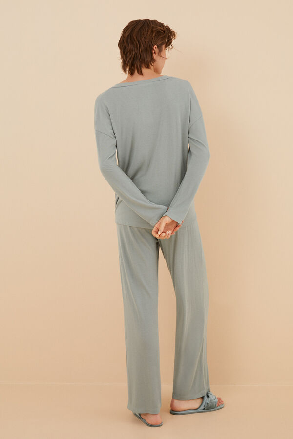 Women'secret Conjunto canal&eacute; verde verde