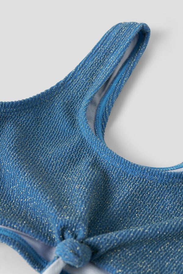 Name it Bikini nudo brillo de ni&ntilde;a turquesa