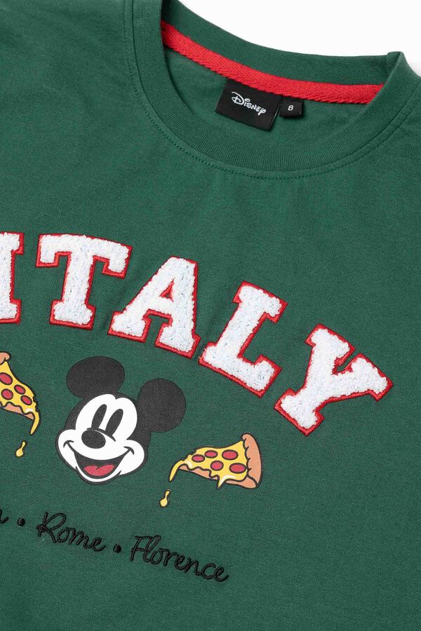 Admas Pijama curto Mickey Mouse It&aacute;lia verde