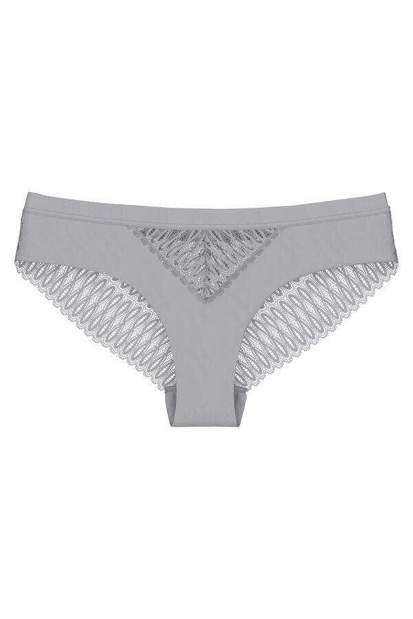 Triumph Braga brasile&ntilde;a con encaje gris