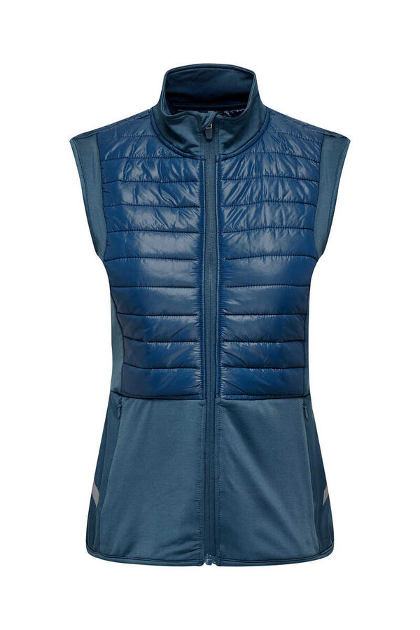 Womensecret Chaleco ultraligero quilted gilet azul