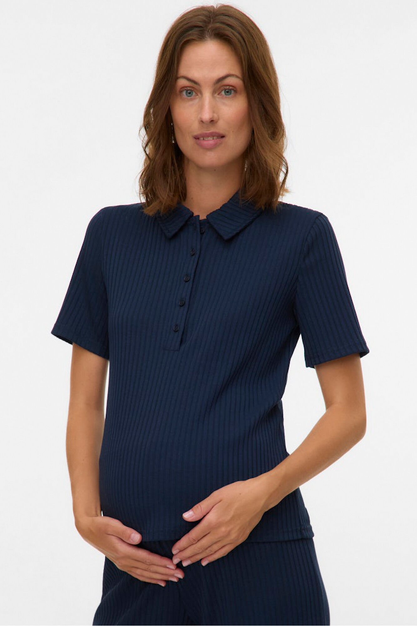 Mamalicious Polo manga corta Maternity y lactancia