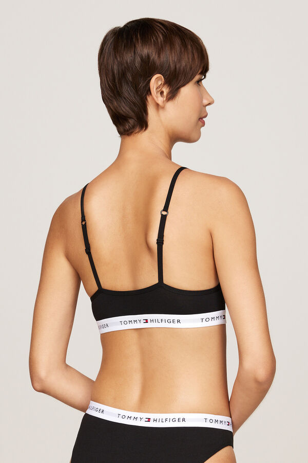 Tommy Hilfiger Pacote bralette preto